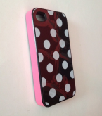 Case Bolinha Preta - Iphone 4/4S